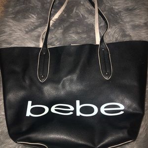 Black & White Bebe Purse